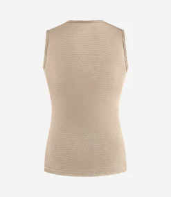 Base Layer Sleeveless Beige