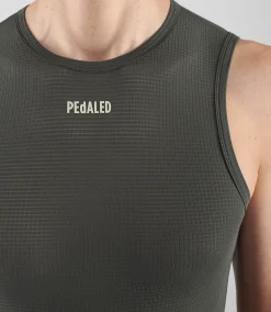 Base Layer Sleeveless Dark Grey