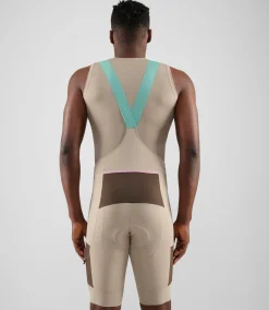 Bib Shorts Beige