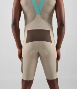Bib Shorts Beige