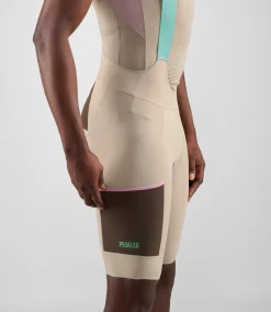Bib Shorts Beige