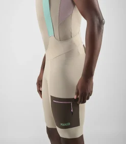 Bib Shorts Beige