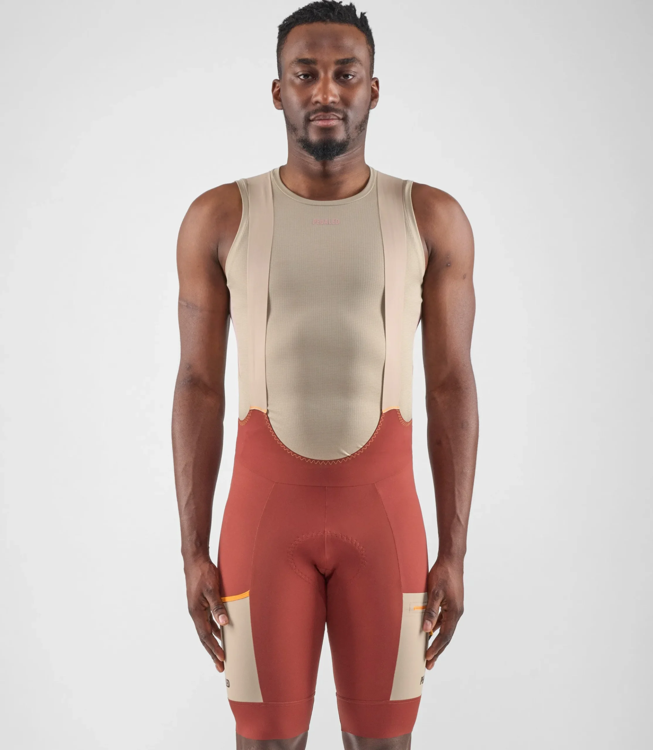 Bib Shorts Dark Red
