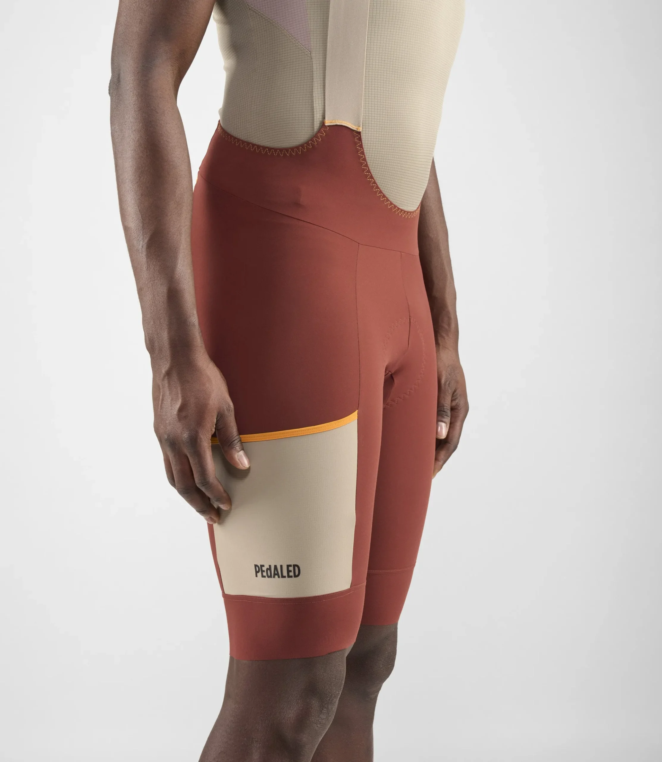 Bib Shorts Dark Red