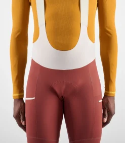 Cargo Bib Tights Dark Red