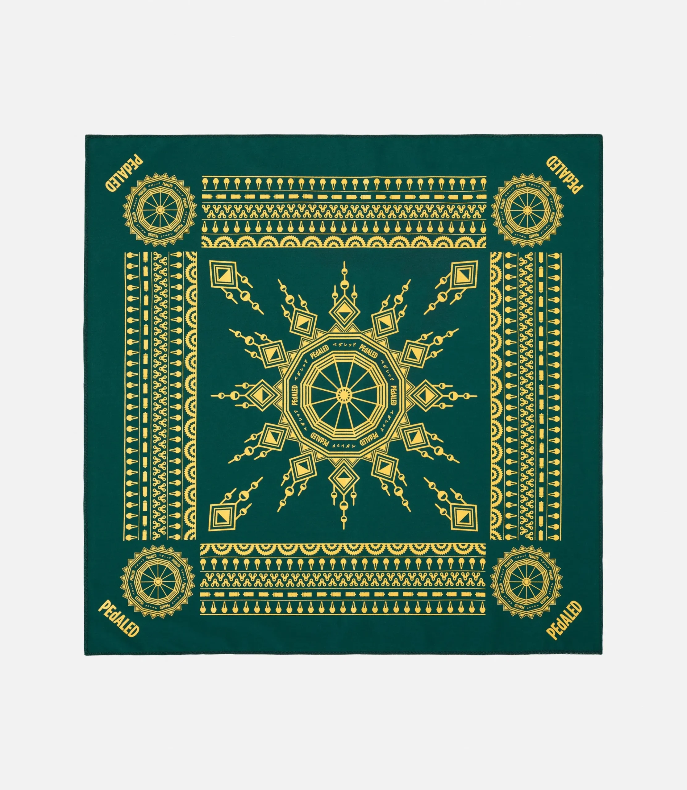 Cotton Bandana Green