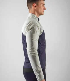 Detachable Sleeve Jacket Dark Navy