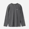 Double Face Longsleeve Tee Grey