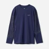 Double Face Longsleeve Tee Dark Navy