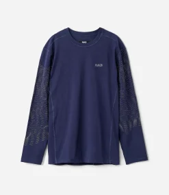 Double Face Longsleeve Tee Dark Navy