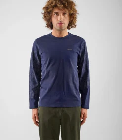 Double Face Longsleeve Tee Dark Navy