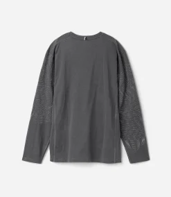 Double Face Longsleeve Tee Grey