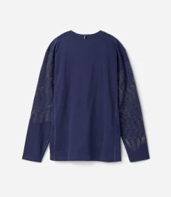 Double Face Longsleeve Tee Dark Navy