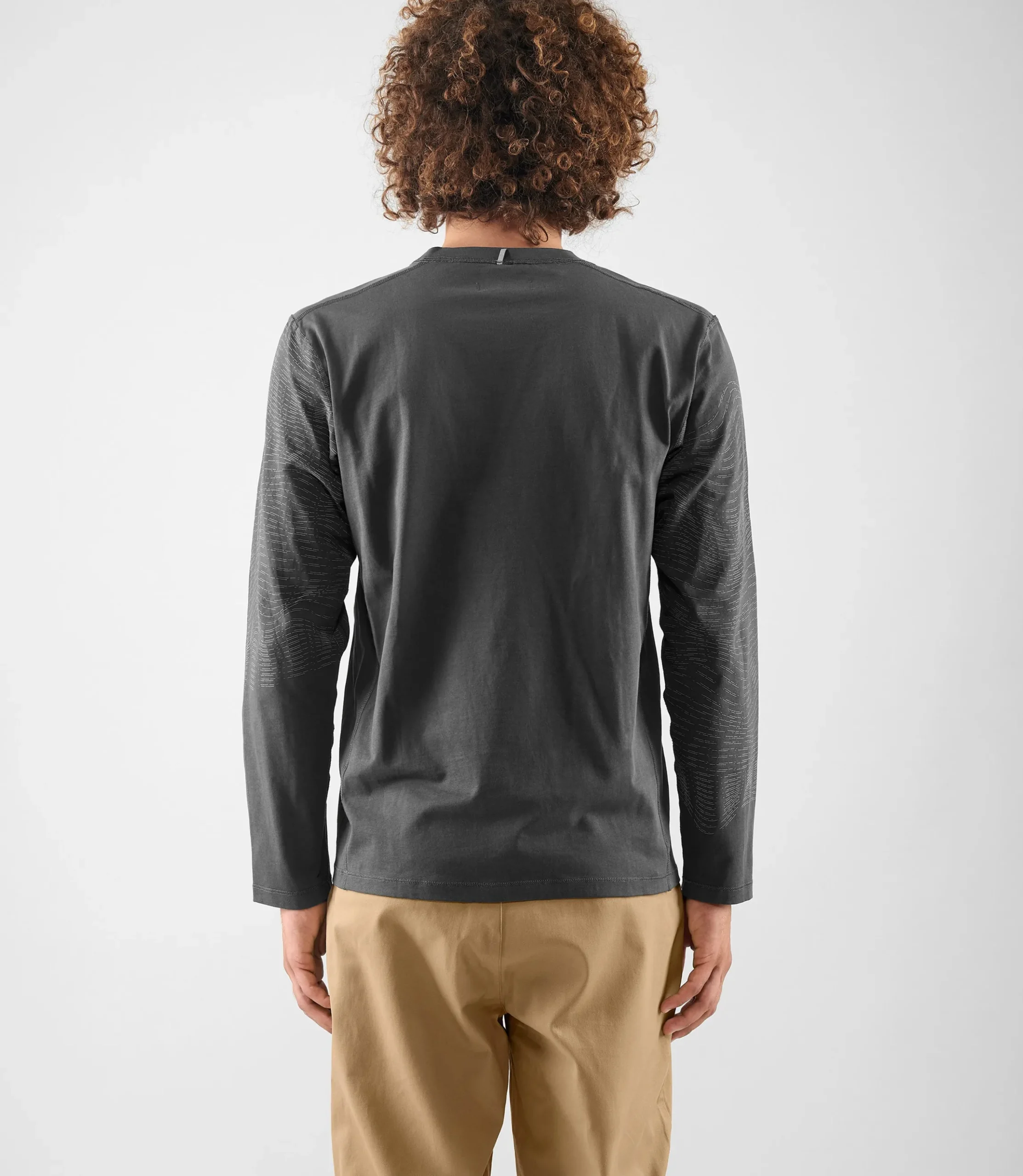 Double Face Longsleeve Tee Grey