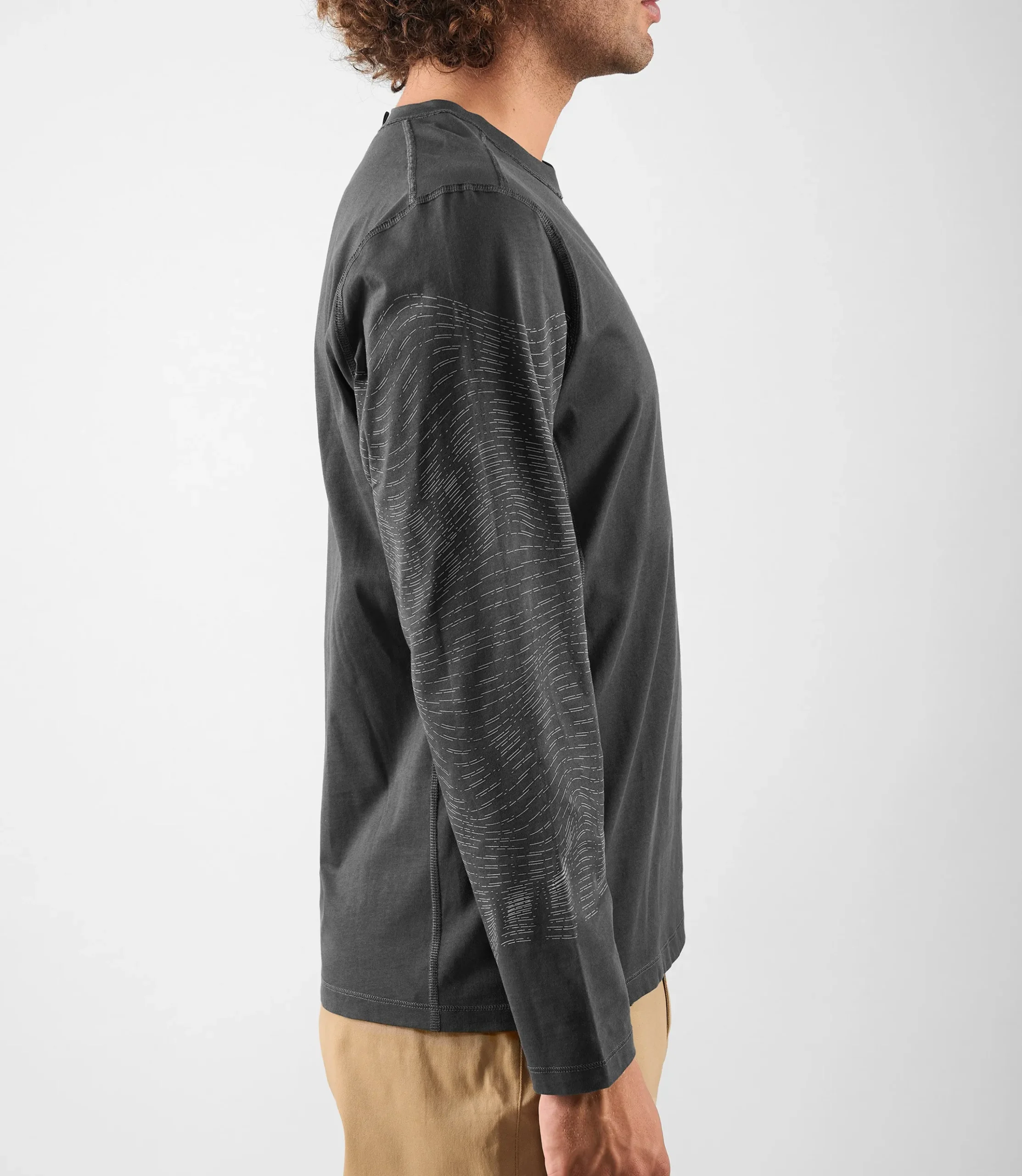 Double Face Longsleeve Tee Grey