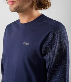 Double Face Longsleeve Tee Dark Navy