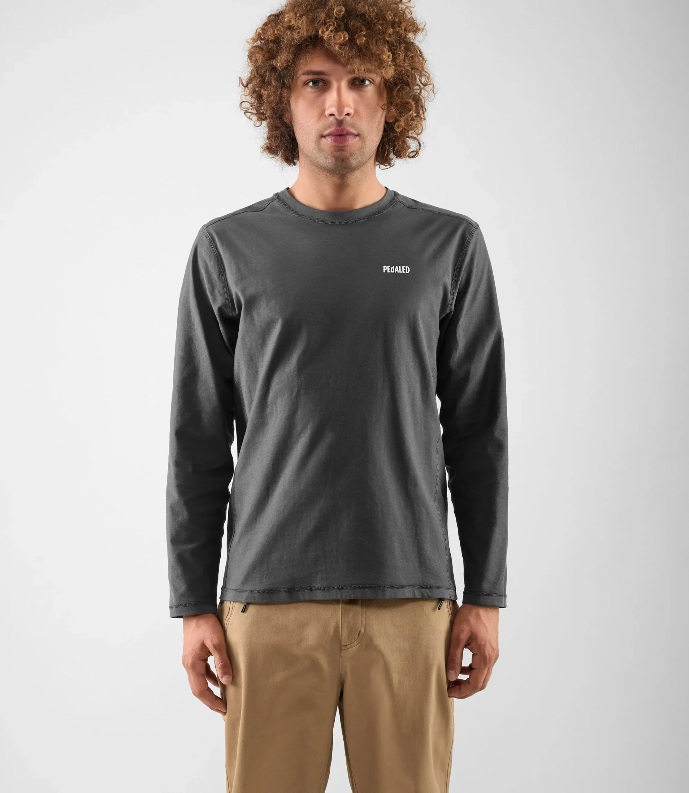 Double Face Longsleeve Tee Grey