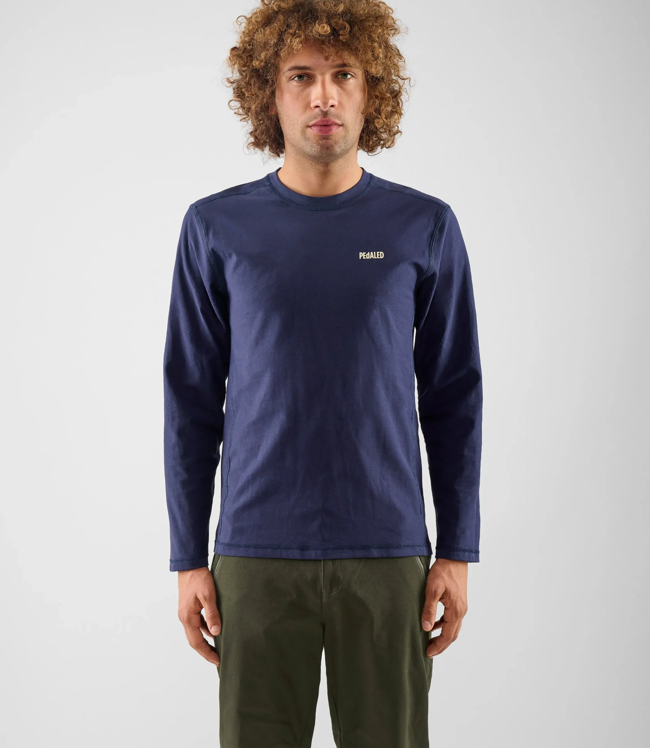 Double Face Longsleeve Tee Dark Navy