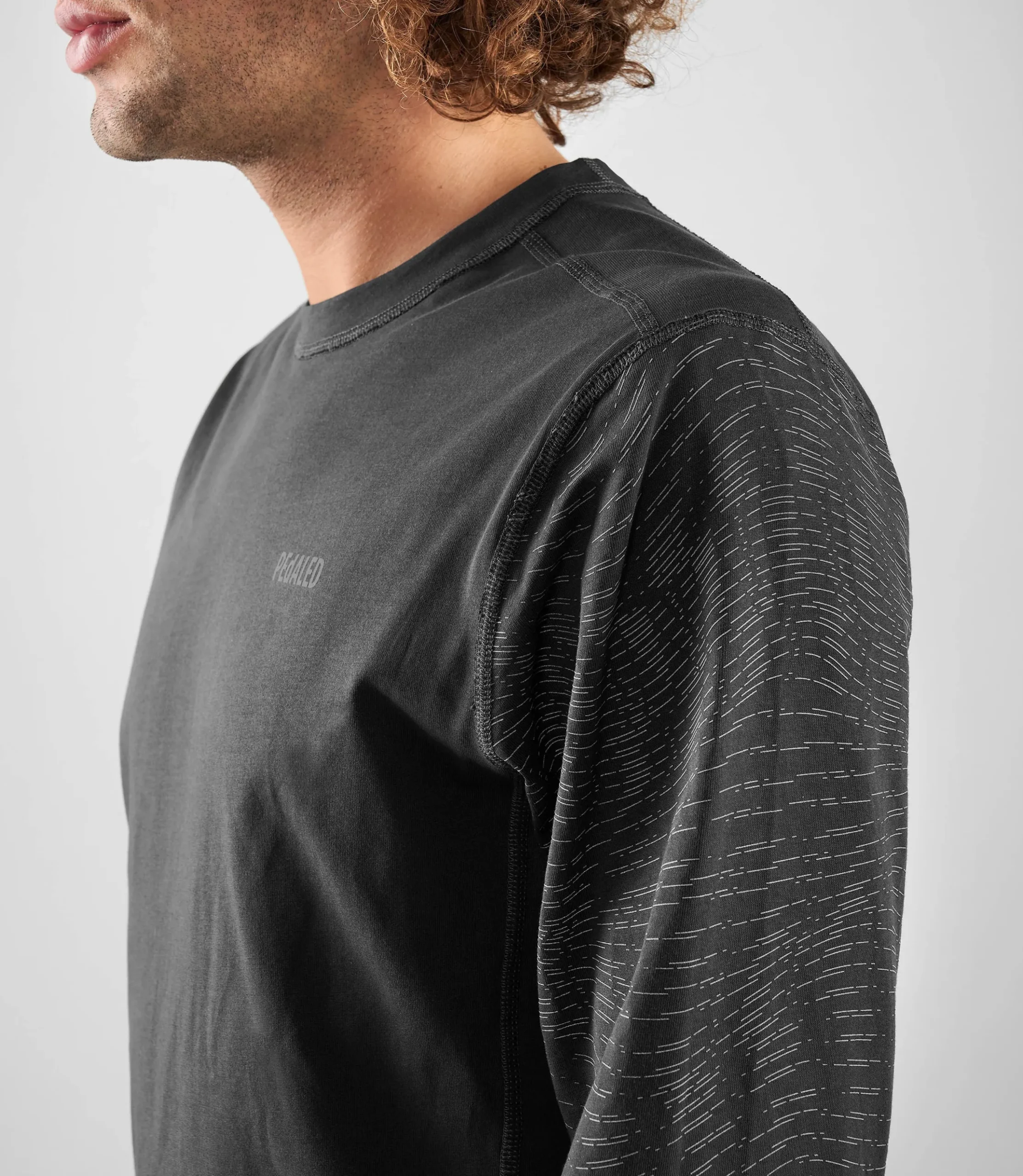 Double Face Longsleeve Tee Grey