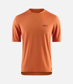 Gravel Polartec® Tee Bombay Brown
