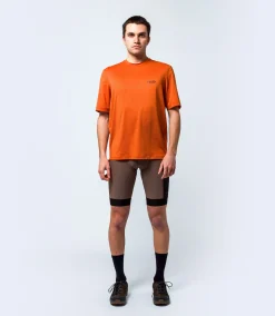 Gravel Polartec® Tee Bombay Brown