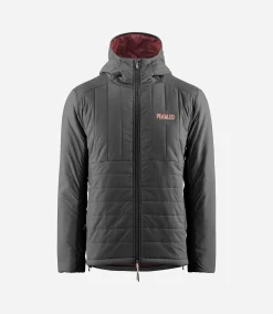 Insulated Hooded Jacket Black