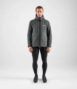 Insulated Hooded Jacket Black