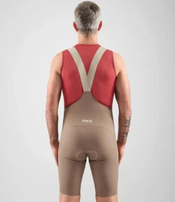 Lightweight Bib Shorts Brown