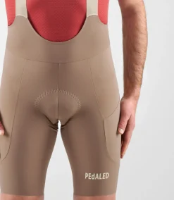 Lightweight Bib Shorts Brown