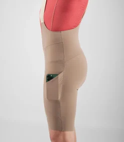 Lightweight Bib Shorts Brown