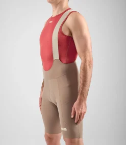 Lightweight Bib Shorts Brown