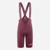 Lightweight Bib Shorts Burgundy