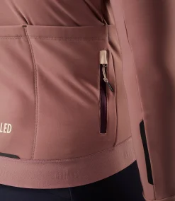 Long Sleeve Jersey Dark Rose