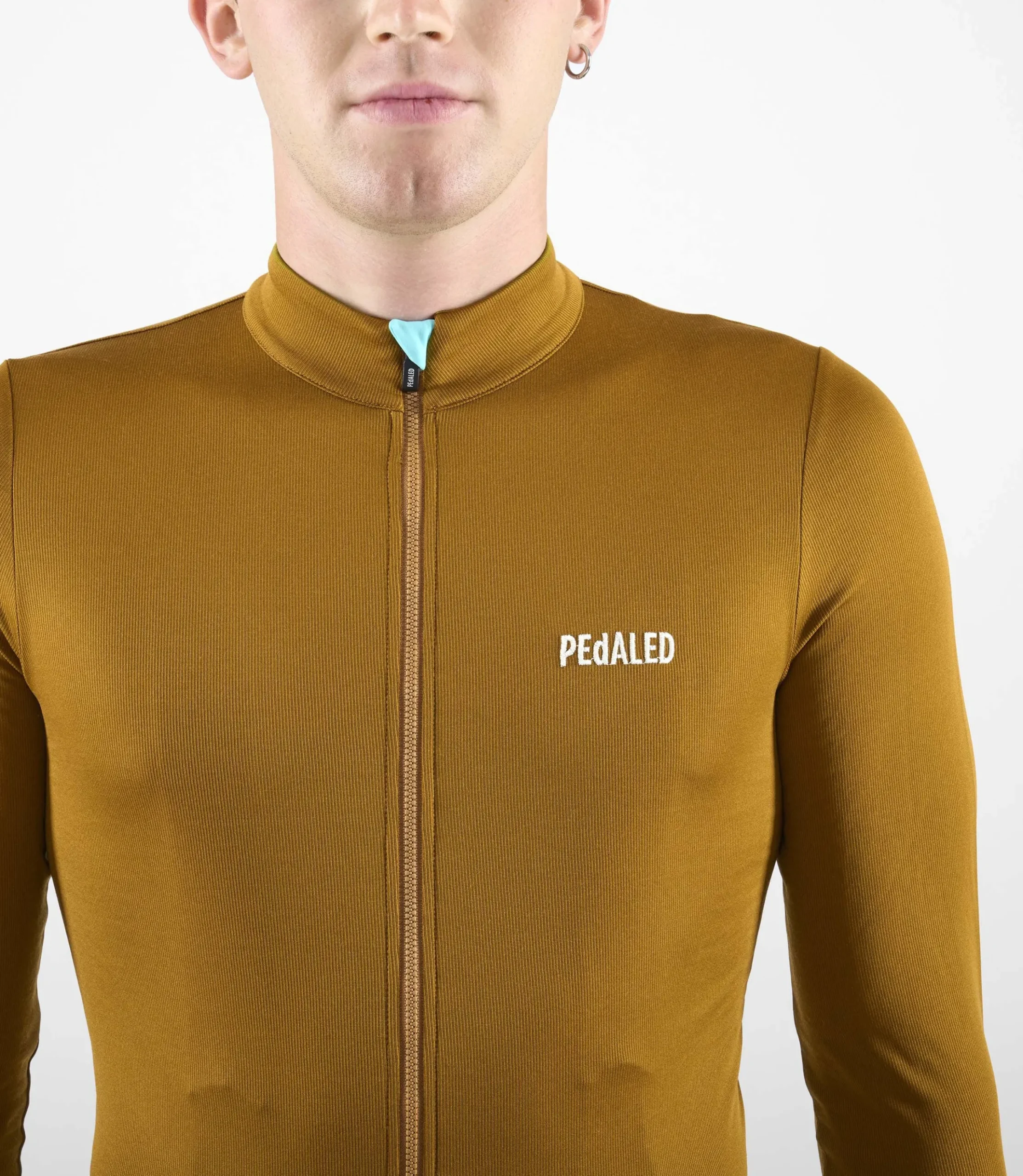 Longsleeve Merino Jersey Brown