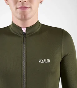 Longsleeve Merino Jersey Green