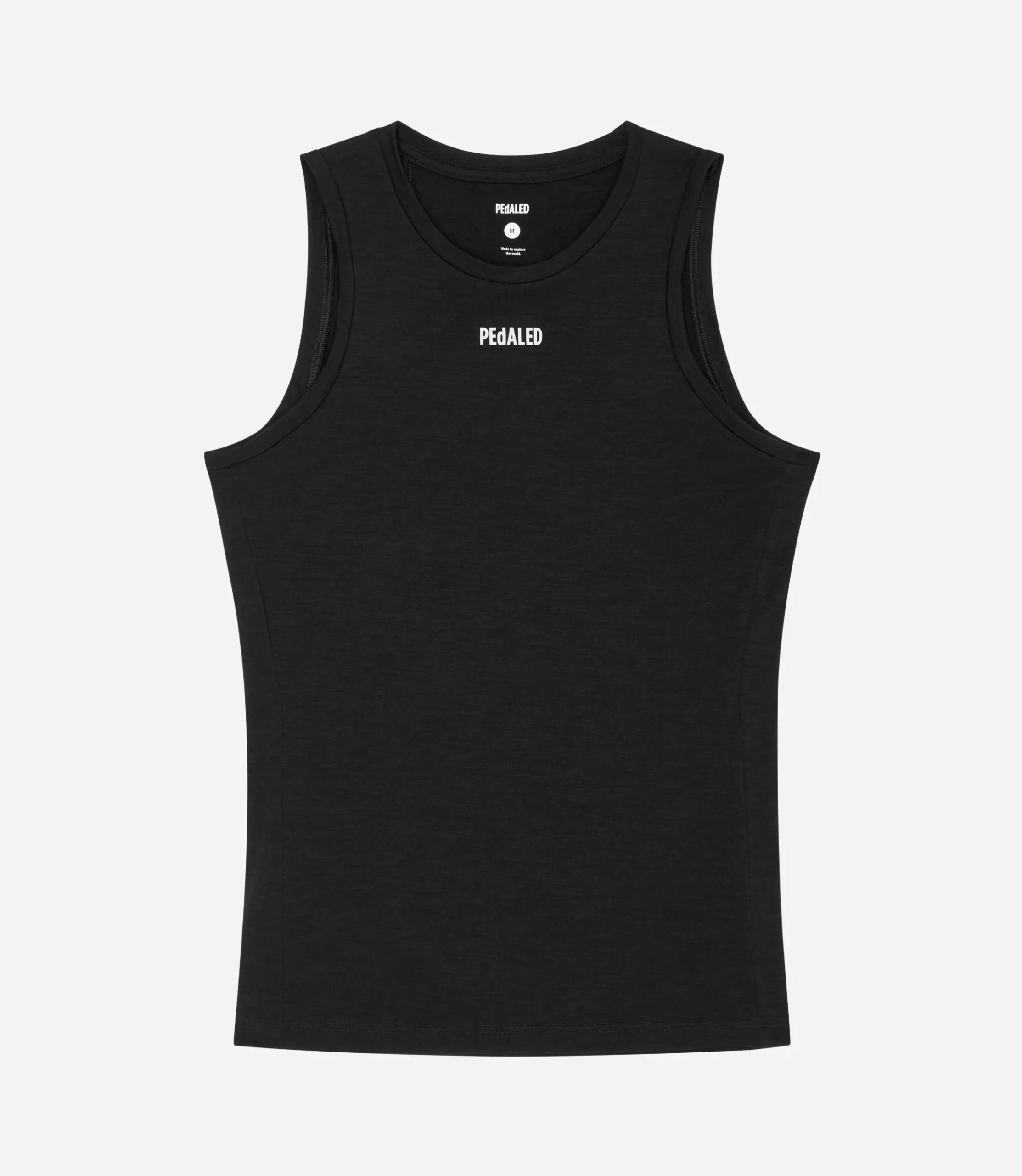 Merino Base Layer Sleeveless Black