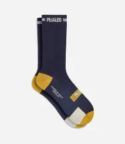 Merino Reflective Socks Dark Navy
