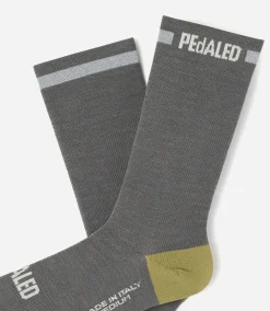 Merino Reflective Socks Dark Grey