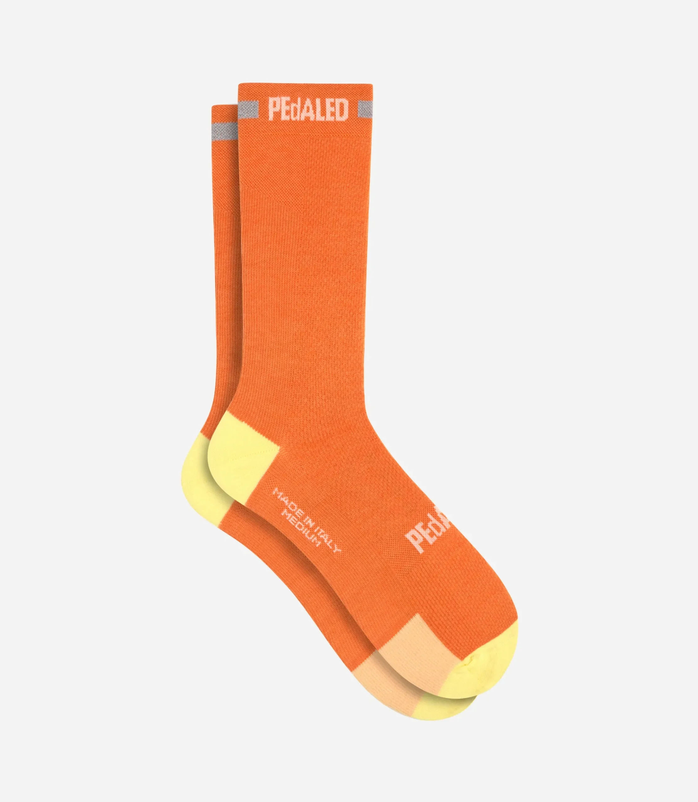 Merino Reflective Socks Orange