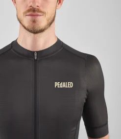 Mesh Jersey Charcoal Gray