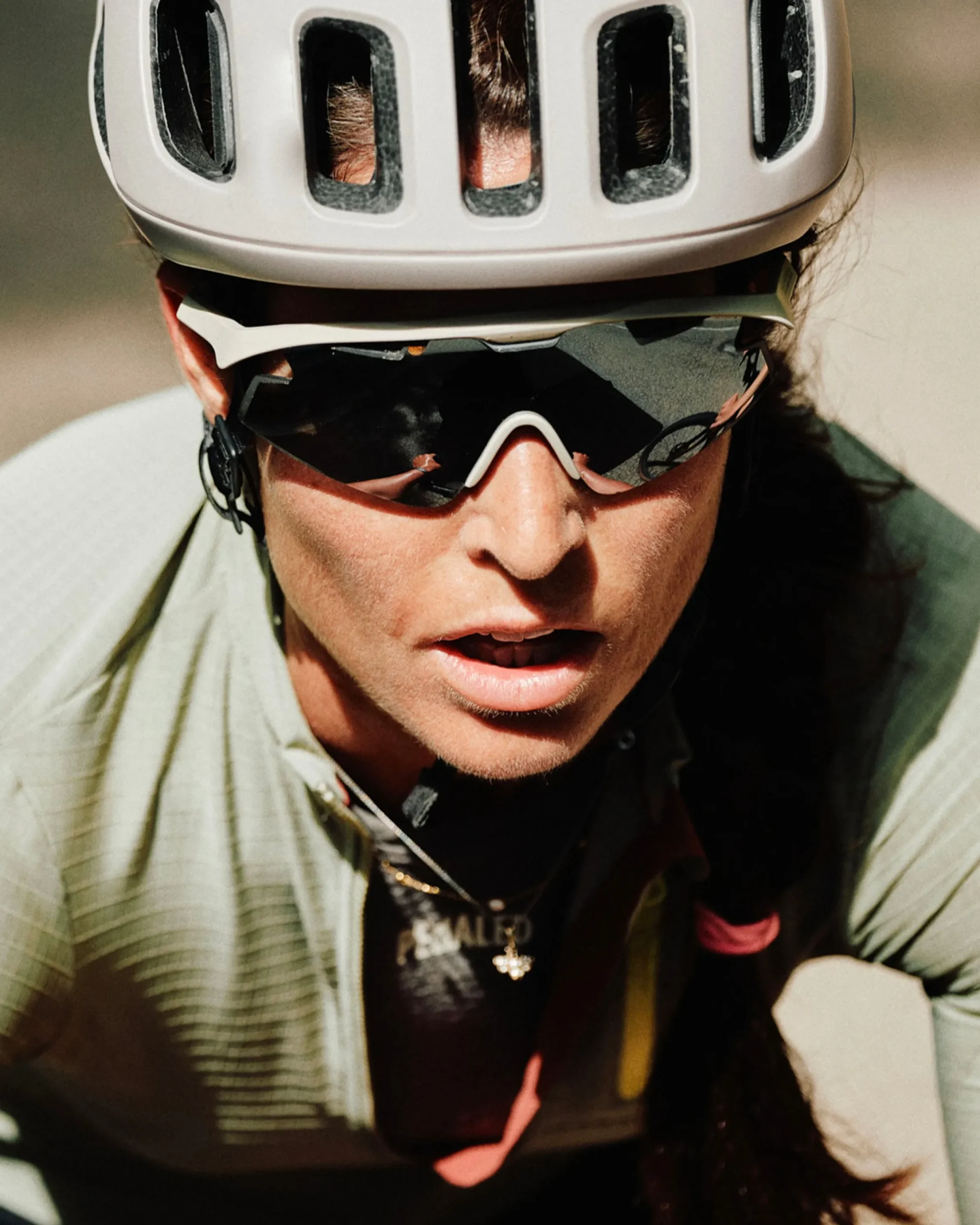 PEdALED x Alba Optics Mantra Sunglasses Light Grey