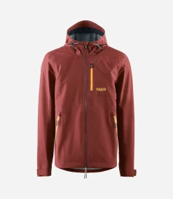 Shell Jacket Dark Red