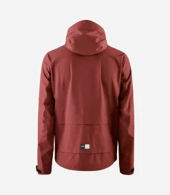 Shell Jacket Dark Red