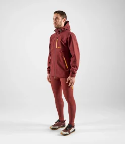 Shell Jacket Dark Red