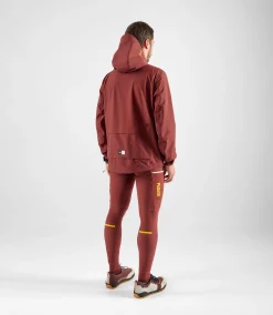 Shell Jacket Dark Red