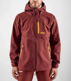 Shell Jacket Dark Red