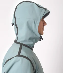 Shell Jacket Stormy Sea