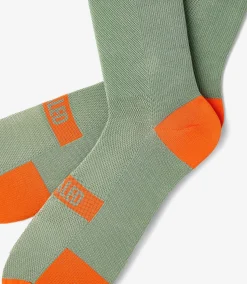 Socks Olive Green