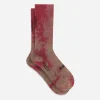 Tie Dye Socks Brick Red