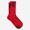 Tie Dye Socks Red